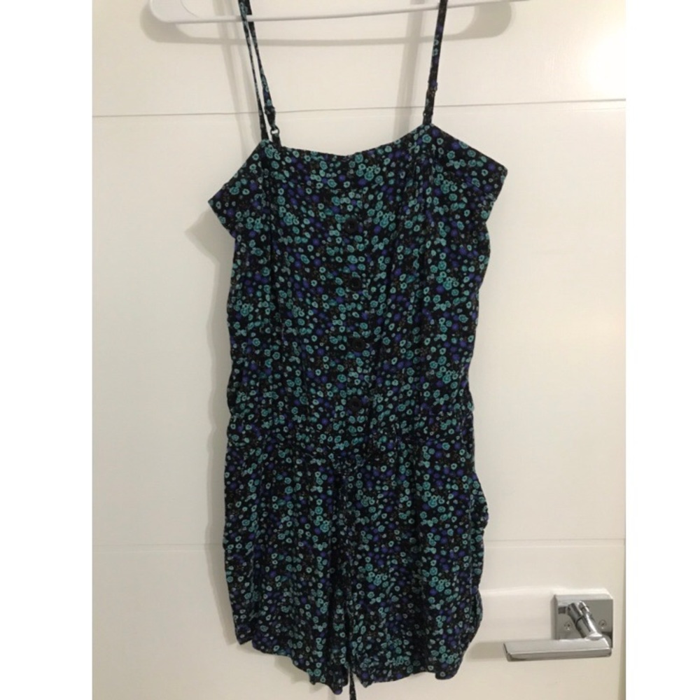 FOREVER 21 floral romper